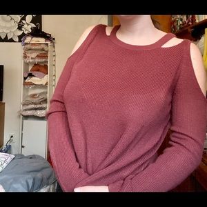 Cutout Sweater